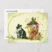 魅惑的な世界 ポストカード (正面/裏面)