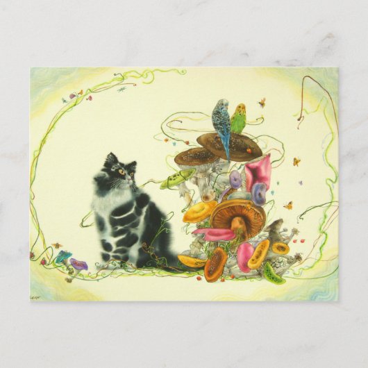 魅惑的な世界 ポストカード (正面)