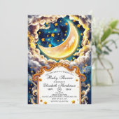 魅惑的な天の赤ちゃんシャワー 招待状 (スタンド正面)