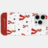 魅惑的な女性 Case-Mate iPhoneケース (裏面 (横))