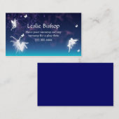 魅惑的な妖精演劇の日付カード コーリングカード (正面/裏面)