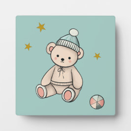 魅惑的な子供のデザイン フォトプラーク