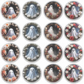 魅惑的な幽霊花ビニールステッカーカスタマイズ シール (正面)