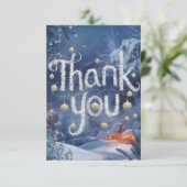 魅惑的な感謝の素敵な幸せな休日 サンキューカード (スタンド正面)