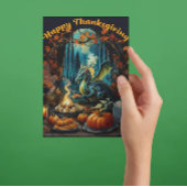 魅惑的な感謝祭 シーズンポストカード