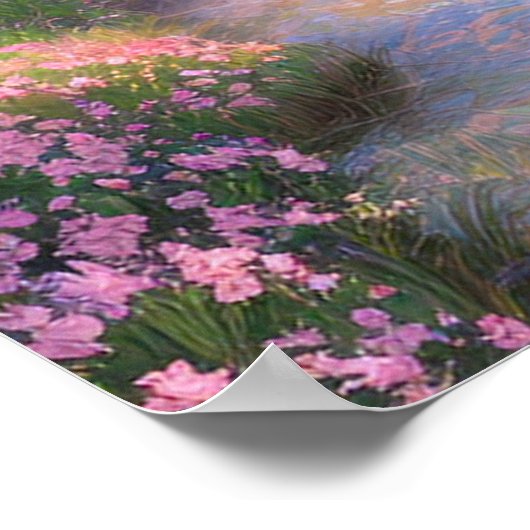 魅惑的な桜の木 ポスター (角)