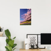 魅惑的な桜の木 ポスター (ホームオフィス)