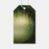 魅惑的な森素朴のエレガントな結婚式 ギフトタグ (裏面)