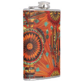 魅惑的な海軍「複雑なエコー」 8ozフラスコ フラスク (右)