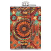 魅惑的な海軍「複雑なエコー」 8ozフラスコ フラスク (裏面)