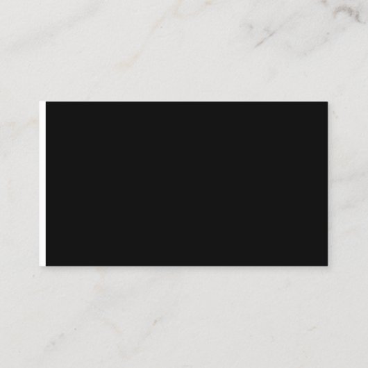 魅惑的な白黒の写真を見る コーリングカード (裏面)