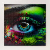 魅惑的な目 ジグソーパズル (横)