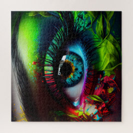 魅惑的な目 ジグソーパズル