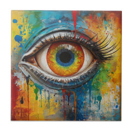 魅惑的な目 タイル