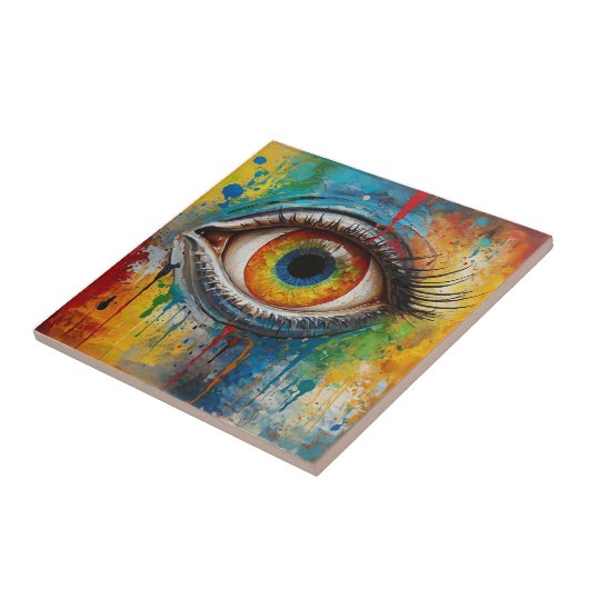 魅惑的な目 タイル (側面)