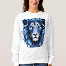 魅惑的な神秘的なコズミックキャットイラストレーション スウェットシャツ