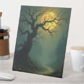 魅惑的な秋の夜 台座サイン (インサイチュ)