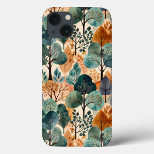 魅惑的な秋の木 iPhone 13ケース