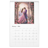 魅惑的な童話 カレンダー (2月 2026)