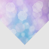 魅惑的な紫と青のきらめき – 《写真》ぼけ味 薄葉紙 (詳細)