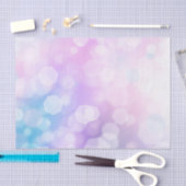 魅惑的な紫と青のきらめき – 《写真》ぼけ味 薄葉紙 (クラフト)