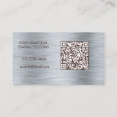 魅惑的な美容師 名刺 (裏面)