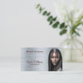 魅惑的な美容師 名刺 (スタンド正面)