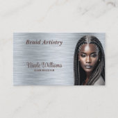 魅惑的な美容師 名刺 (正面)