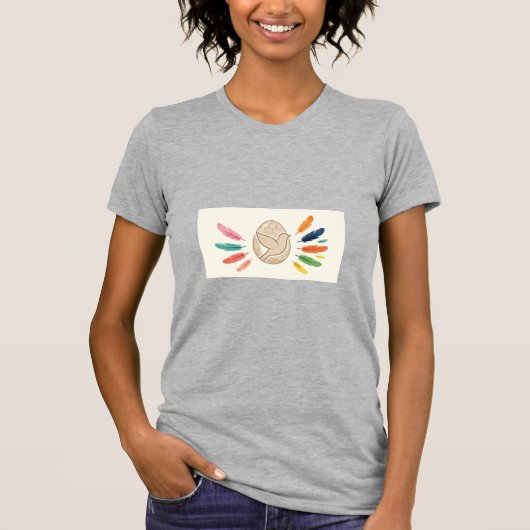 🐦 魅惑的な自然の美しさを発見しよう Tシャツ (正面)