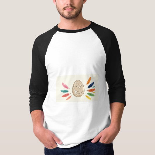 🐦 魅惑的な自然の美しさを発見しよう Tシャツ (正面)