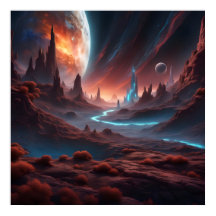 魅惑的なSF超地球外世界