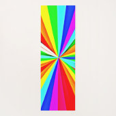 魅惑的鮮やかなハズカラフルパターン ヨガマット (裏面)