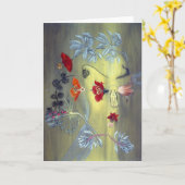 魅惑的 カード (黄色い花)