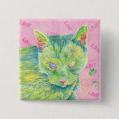 魅惑者ボタン 缶バッジ (正面)