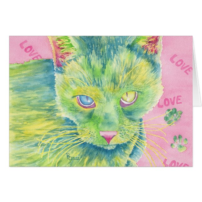 魅惑者空白のなカード (正面横)