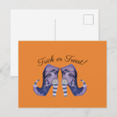 魔お洒落女ブーツ ポストカード (正面/裏面)