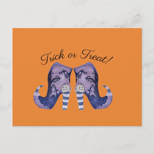 魔お洒落女ブーツ ポストカード (正面)