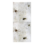 魔女おもしろいの脚よこしまなハロウィーン ラックカード (裏面)