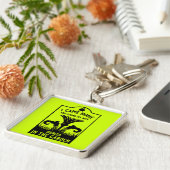 魔女おもしろい妻 キーホルダー (側面)