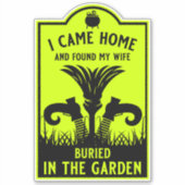 魔女おもしろい妻 シール (正面)