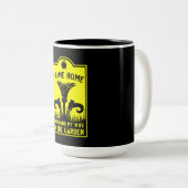 魔女おもしろい妻 ツートーンマグカップ (正面右)