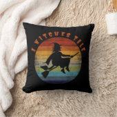 魔女おもしろい魔女 クッション (ブランケット)