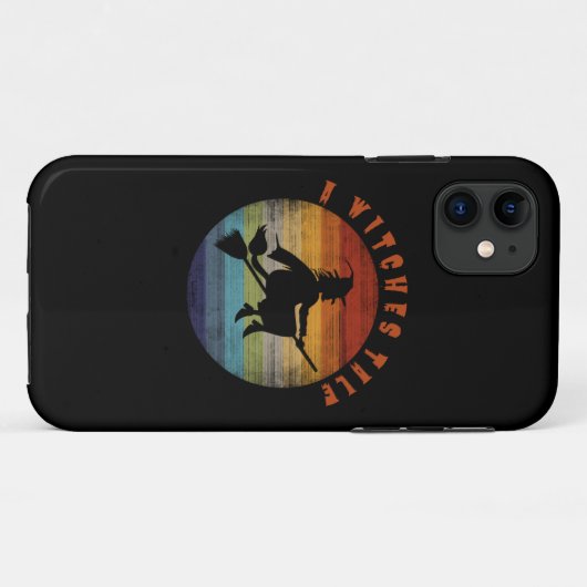 魔女おもしろい魔女 Case-Mate iPhoneケース (裏面(横))