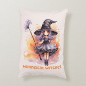 魔女お洒落 アクセントクッション (裏面(縦))