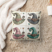 魔女お洒落 クッション (ブランケット)