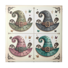 魔女お洒落 タイル