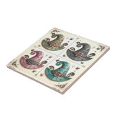 魔女お洒落 タイル (側面)