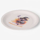 魔女お洒落 ペーパープレート (アングル)