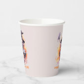 魔女お洒落 紙コップ (左)