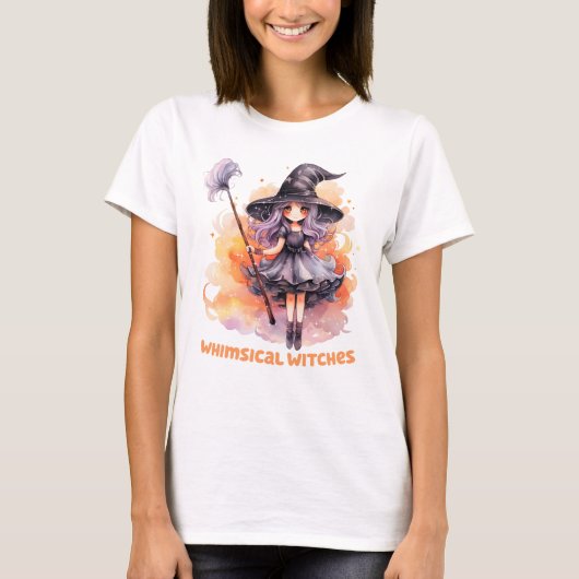 魔女お洒落 Tシャツ (正面)